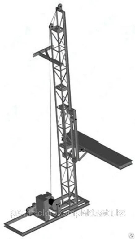 Подъемник ПМС-500 35 м сделано в Казахстане - фото 1 - id-p100846555