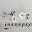 Серьги из серебра с фианитами TEOSA ZCE-2071, фото 2