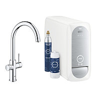 Смеситель для кухни с функцией газирования воды GROHE Blue Home 31455000