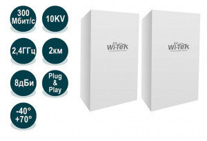 Беспроводное сетевое оборудование Wi-Tek-CPE111-KIT комплект из двух преднастроенных точек доступа 8, фото 2