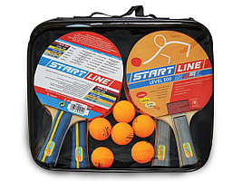 Набор: 4 Ракетки Level 200, 6 Мячей Club Select, упаковано в сумку на молнии с ручкой.