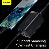 Зарядное Устройство Baseus Gan3 Pro 65W, фото 3