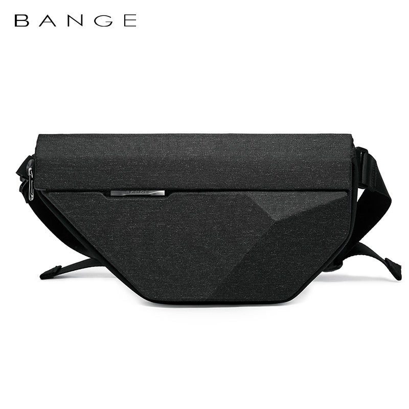 Поясная сумка бананка кросс-боди слинг Bange BG-7502 (черная)