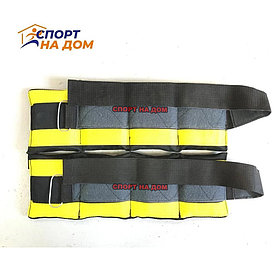 Профессиональные утяжелители для ног регулируемые до 5 кг