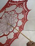 Зонт  тканевый / Зонт кружевной / Зонт-трость ажурный, фото 4