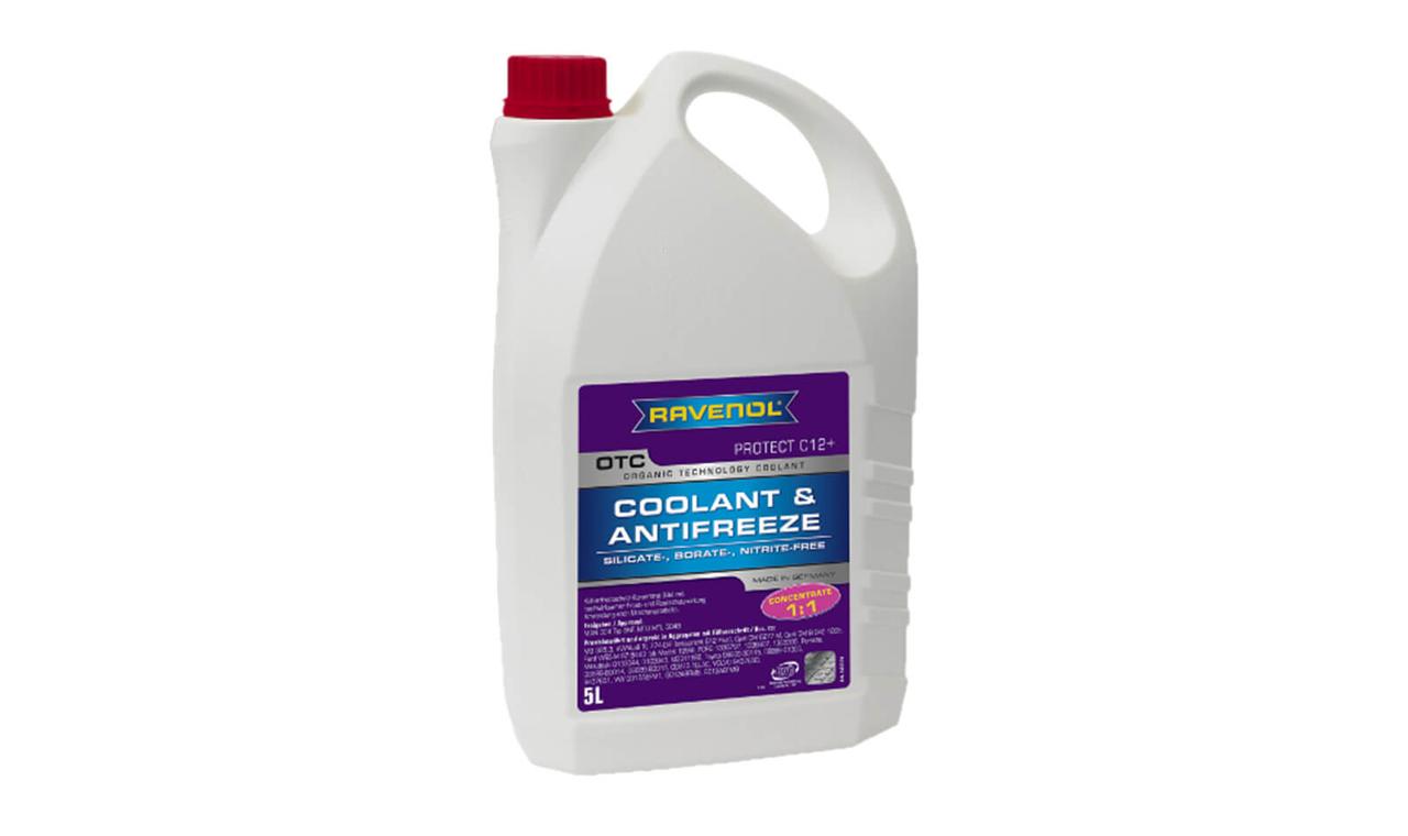 Антифриз RAVENOL OTC Premix -75 5л. (концентрат красный)