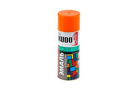 Эмаль универсальная KUDO KU1019 520мл. (оранжевая)