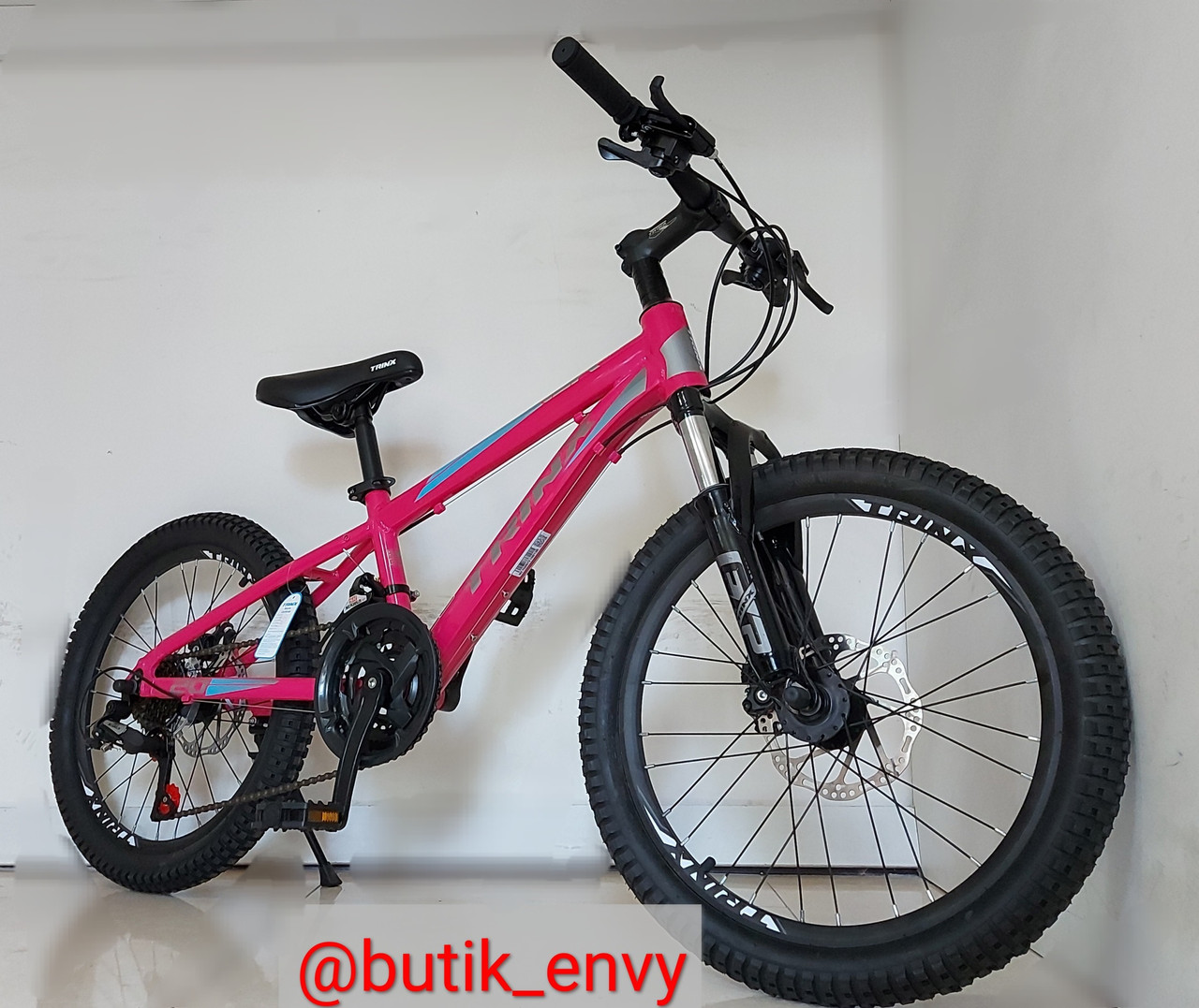 Розовый Велосипед Trinx Junior4.0. На 20" колесах. Со скоростями. Для девочек. Kaspi RED. Рассрочка
