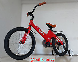 Наилегчайший детский велосипед "Prego" 18 колеса. Алюминиевая рама. Kaspi RED. Рассрочка.