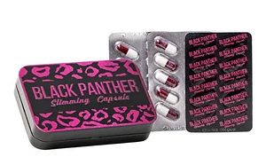 Капсулы для похудения "Black Panther" (Черная пантера), 30 шт