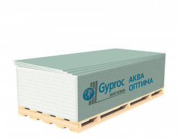 Гипсокартон Gyproc Оптима Аква 2500х1200х12,5 мм