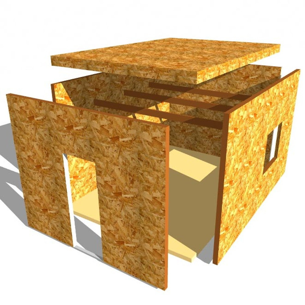 KRONOBUILD OSB-3 E1 НШ 2500x1250х9 мм