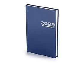 Ежедневник А5 датированный Бумвинил 2023, синий