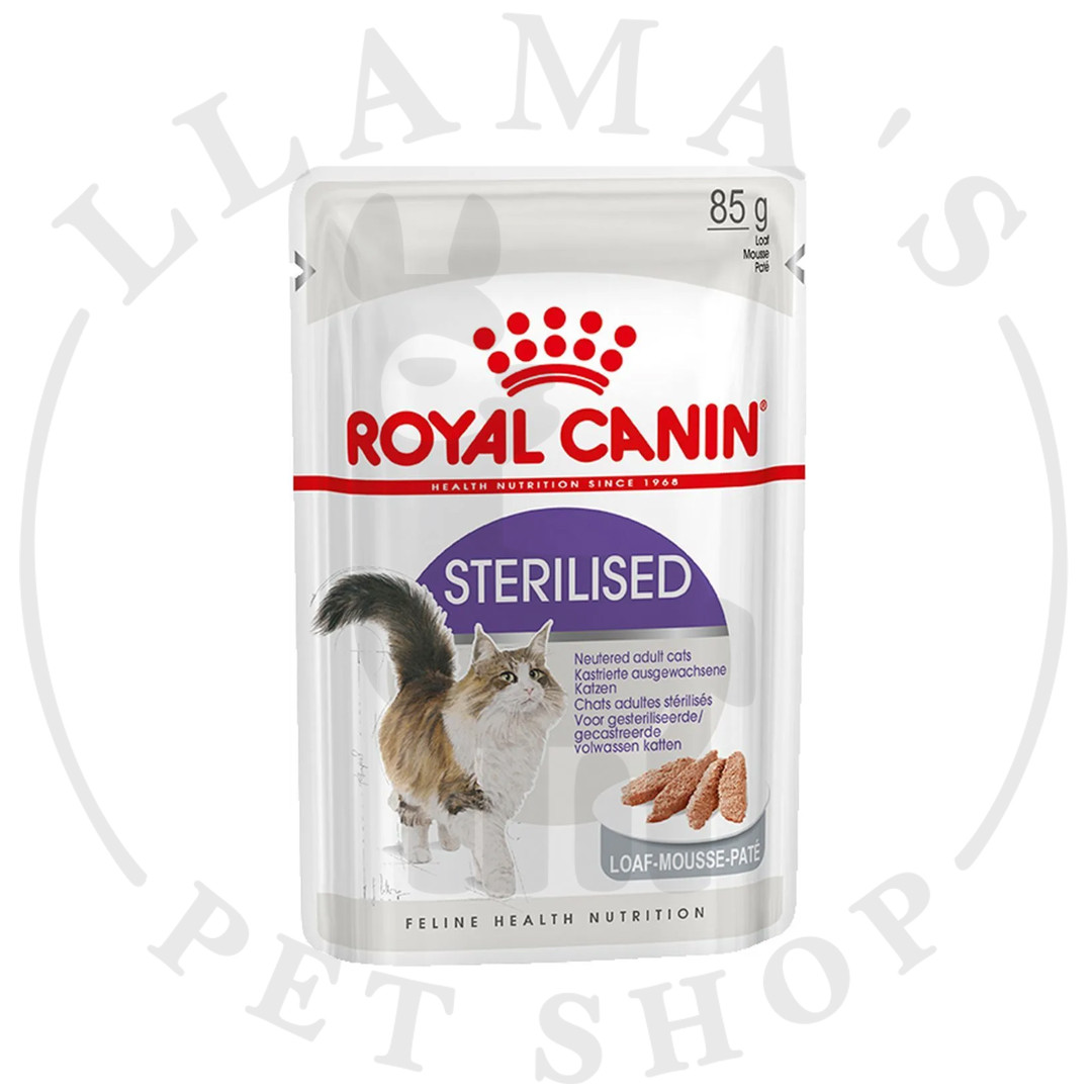 Royal Canin Sterilised Влажный корм для кошек стерилизованных, паштет мясной, 85 г - фото 1 - id-p100870979