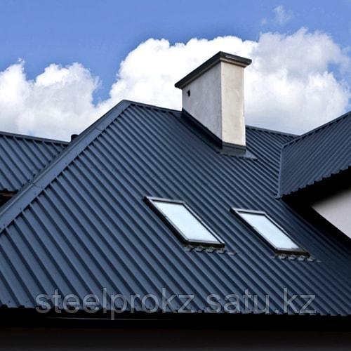 Кровельный профилированный лист 750x75x0.8 мм H75-750 ГОСТ 24045-94 (id ...