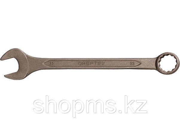 Ключ комбинированый,10 мм, CrV, фосфатированный, ГОСТ 16983// СИБРТЕХ 14905, фото 2