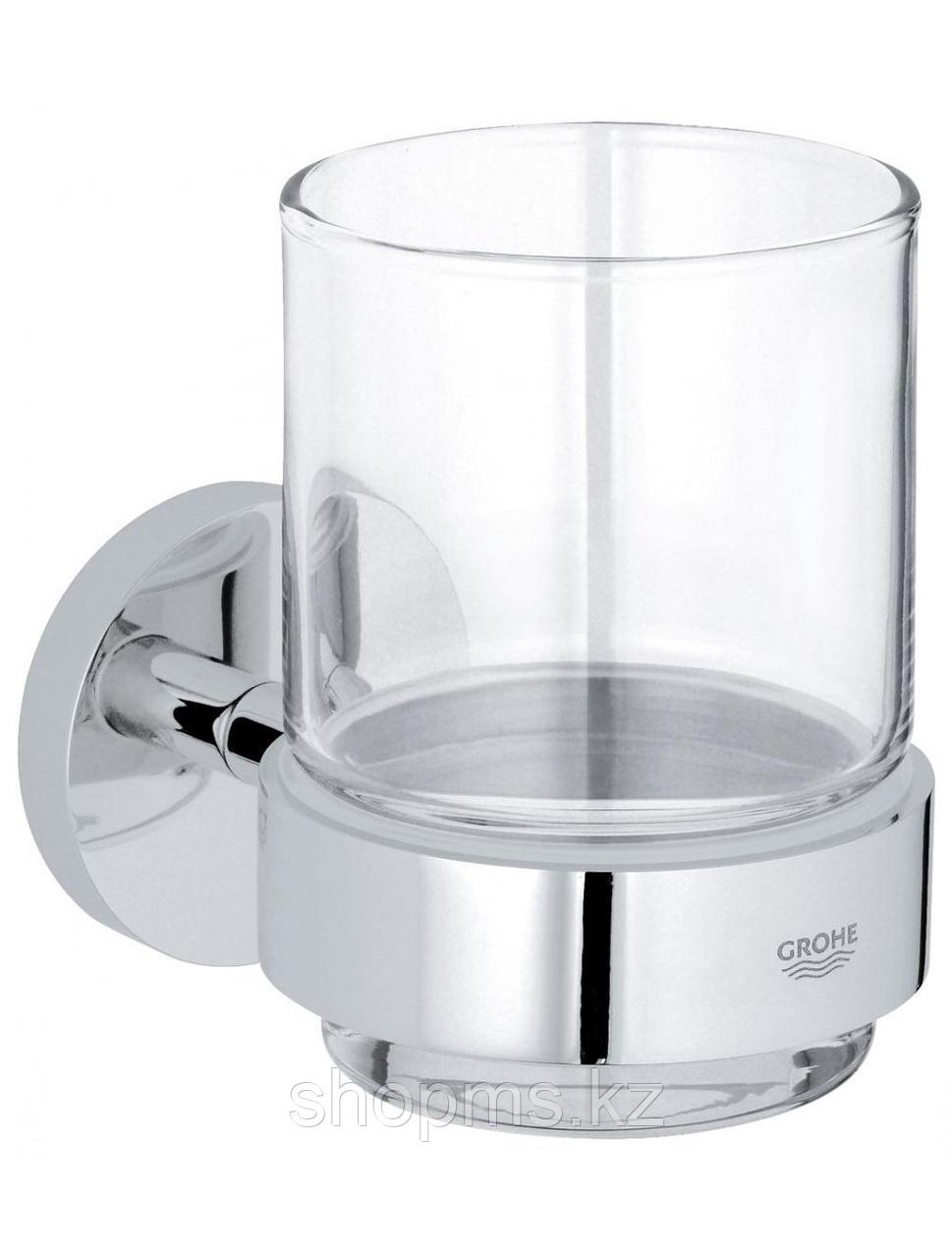 Стакан с держателем GROHE Essentials, хром (40447001)  **