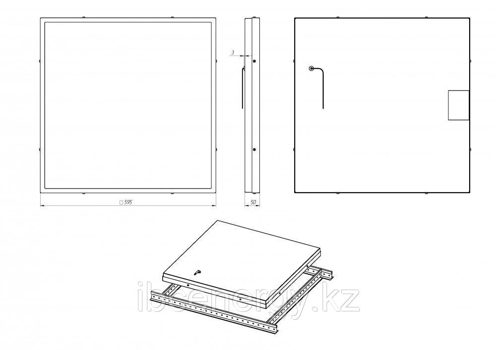 Diora Office Glass 19/2700 opal 3K - фото 6 - id-p100920610