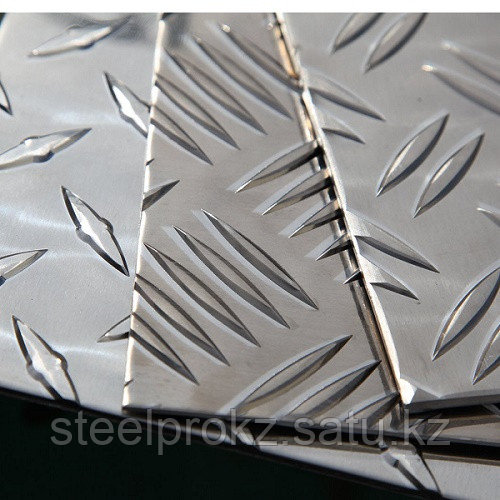 Рифленый алюминиевый лист 1.5 мм Даймонд ГОСТ 21631-76 - фото 1 - id-p100944627