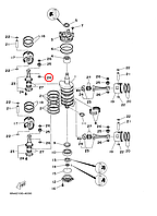 Шайба шатунов Yamaha Y 100-200 9020123M01