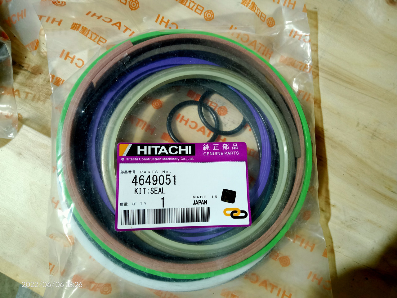 Ремкомплект гидроцилиндра Hitachi - фото 1 - id-p100974348