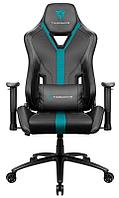 Игровое компьютерное кресло ThunderX3 YC3, Черный, голубой