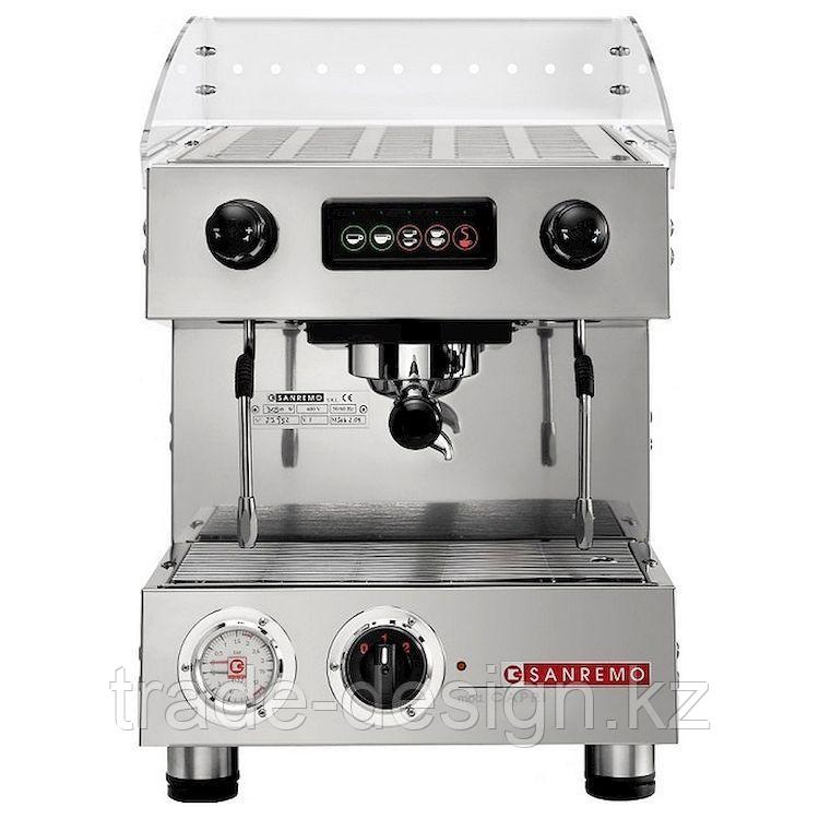 Кофемашина CAPRI SAP DLX 1, полуавтоматическая, 1 группа, 220В, черная