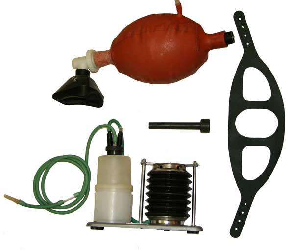 Аппарат искусственного дыхания ручной АДР-1 с отсасывателем - фото 1 - id-p100987313