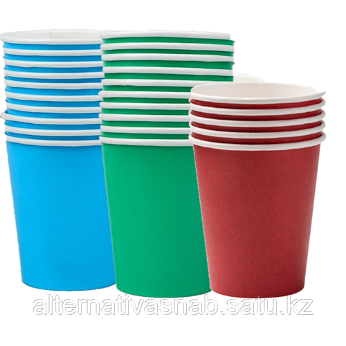 Стакан бумажный одноразовый 250 мл, ассорти(UNIKSCUP) (id 100988448 ...