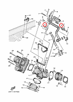 Уплотнитель форсунки Yamaha ATV \ Moto \ Гидро 68V1416A00