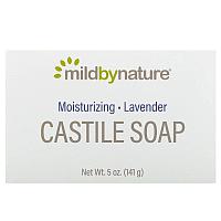 Mild By Nature, кастильское мыло, с ароматом лаванды, 141 г (5 унций)