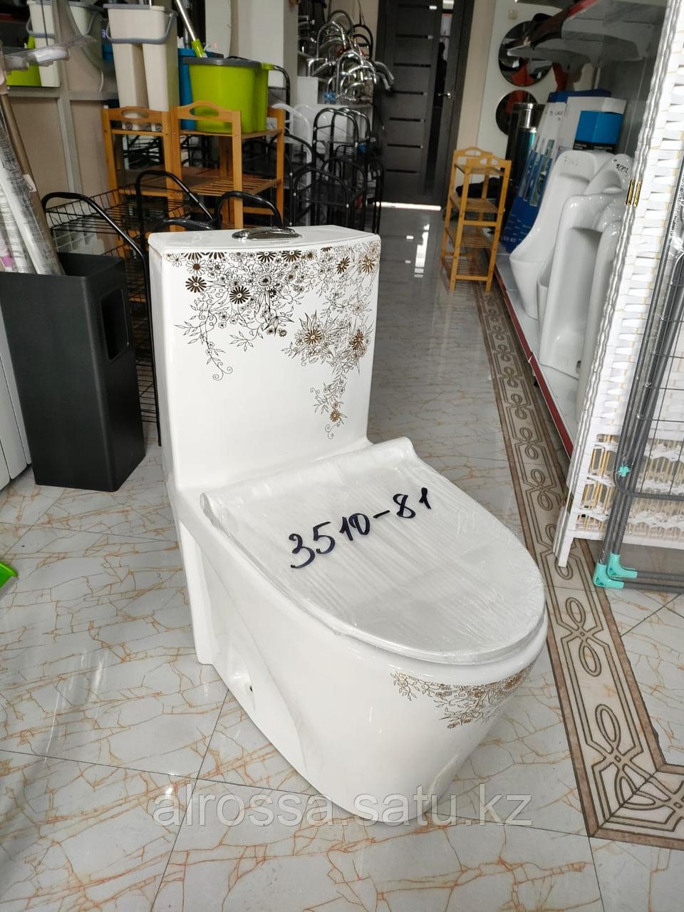 Унитаз керамический напольный 3510-81
