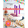 Тортовые свечи-фонтаны для торта (для девочки), фото 2