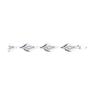 Браслет из серебра с фианитами SOKOLOV 94050258 покрыто  родием, фантазийная, фото 5