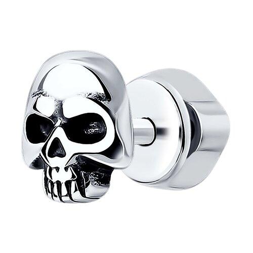 Серьга из серебра SOKOLOV 95170013 чернение,