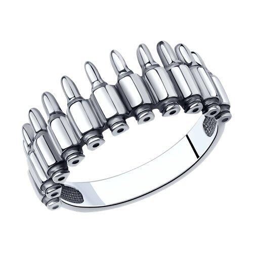 Кольцо из серебра SOKOLOV 95010201 чернение