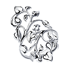 Кольцо из серебра SOKOLOV 94012167 покрыто  родием коллекц. 0, фото 10
