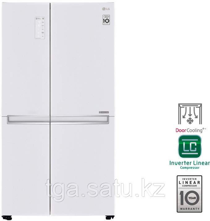 Холодильник LG GC-B247SVDC белый