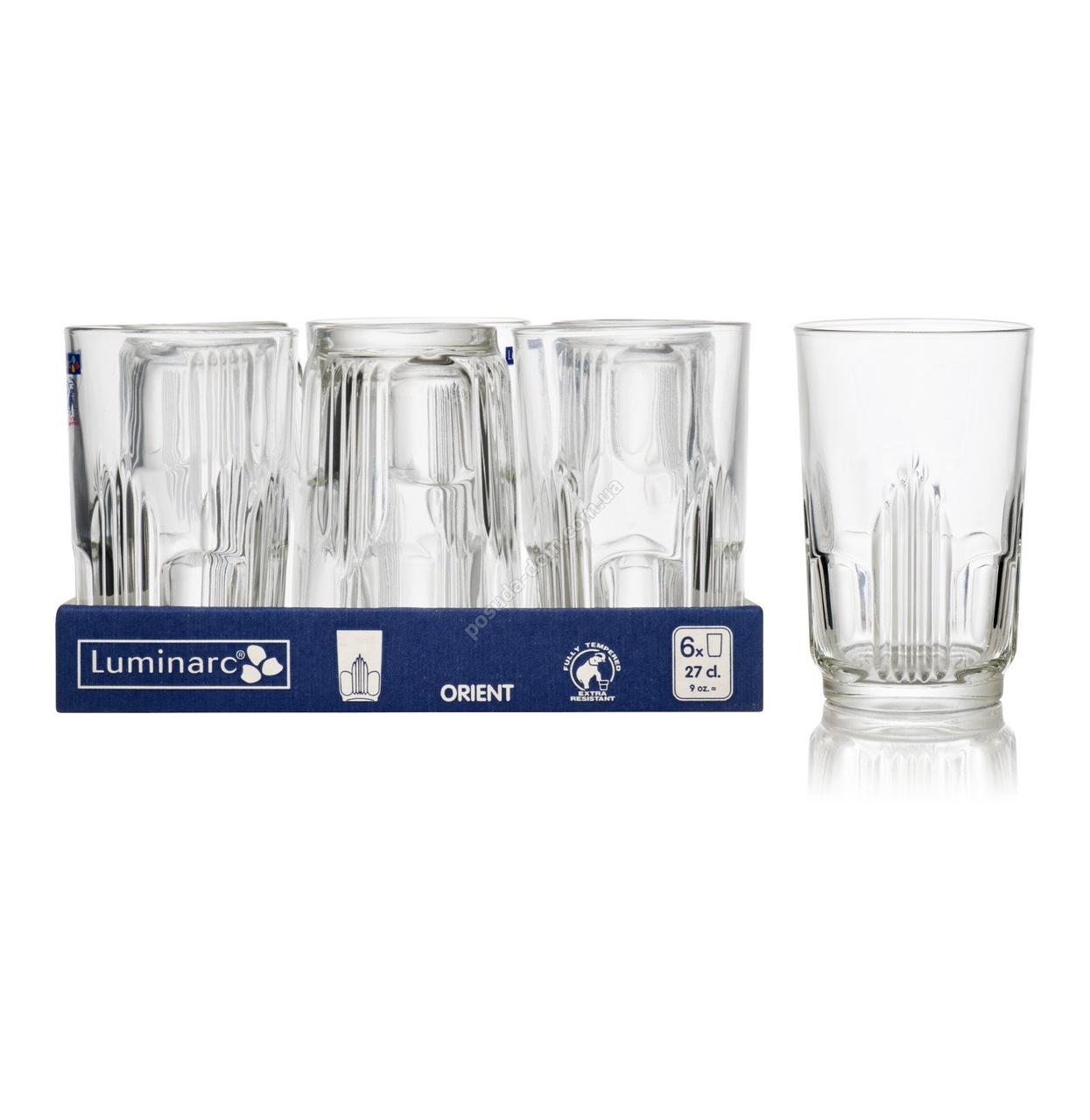 ORIENT стаканы высокие 27 cl 6 шт (L4988)