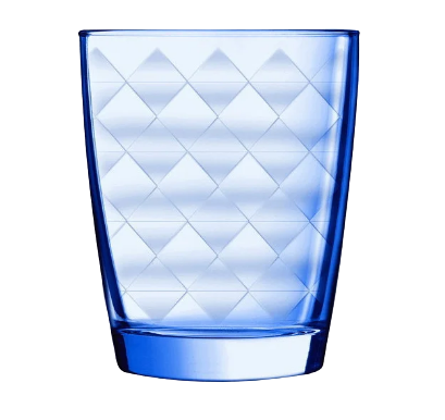 Даймонд синий набор стаканов 6 штук (250 мл) ОCЗ