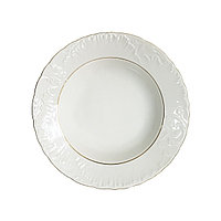 ROCOCO тарелка суповая 22,5 см дв. золото (3604)Cmielow