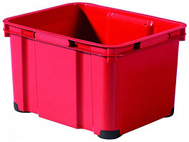 Ящик UNIBOX 20л.Rubber Feet красный Curver