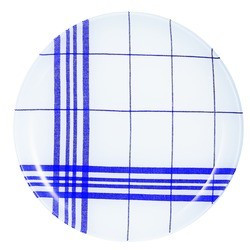 RUSTIC BLUE тарелка под второе 25 см
