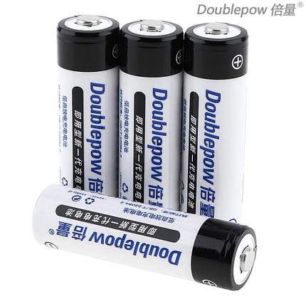 4 шт Аккумуляторы перезаряжаемые AA 2700mah Ni-MH Doublepow,, фото 2