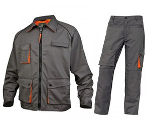 Летний костюм Delta Plus M2Ves+M2Pan, серый/оранжевый