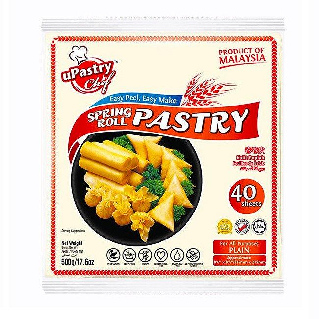 Тесто для Спринг Роллов 40 листов, 550 гр Pastry (Малайзия) - фото 1 - id-p100999253
