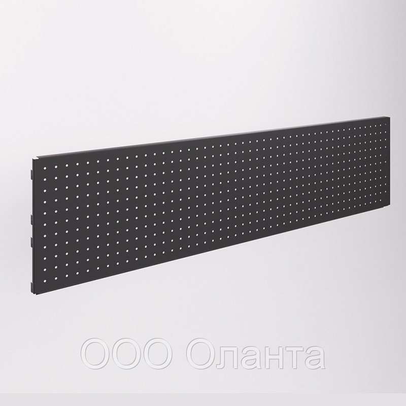 Стенка перфорированная GLOBAL (1200х300 мм) черный шагрень арт. GL303