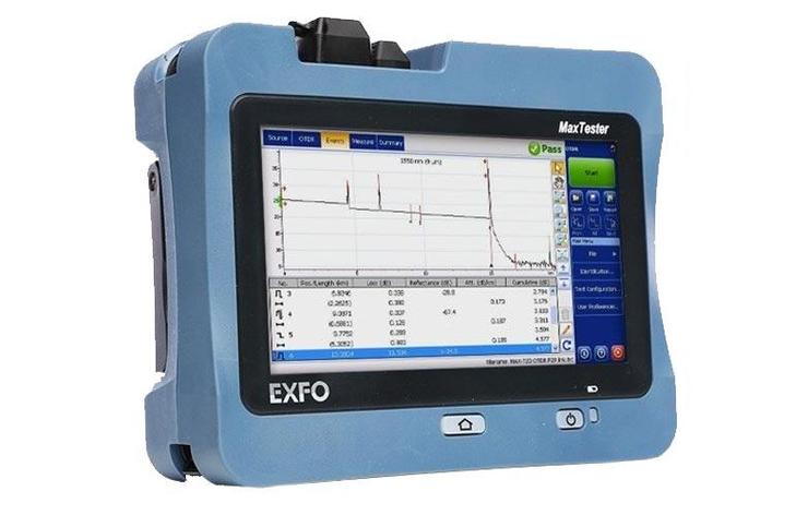Оптический рефлектометр MAX-730C, FTTx/PON SM OTDR 1310/1550 nm, 39/38 dB (9/125 µm) EXFO, фото 2
