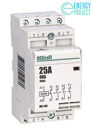 Контактор модульный МК 103-40А - 230В Dekraft