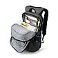 Рюкзак городской TIGERNU T-B3090 с USB, темно-серый, фото 7